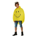 Smiley Party Poncho Yellow and Black 1