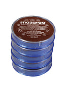 Snazaroo Dark Brown 18ml Tub Make Up Face Paint 3