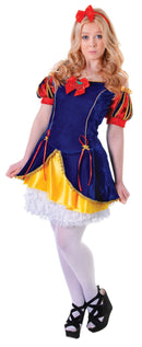 Snow Beauty Teen Costume Female Uk Size 6 10 28" 30" Chest 1