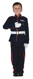 Soldier Ceremonial Large Childrens Costumes Male Large 9 12 Years 1