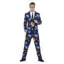 Space Suit Stand Out Adult Blue Galaxy 1