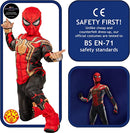 Spider Man Costume No Way Home Kids Iron-spider 5