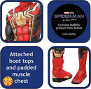 Spider Man Costume No Way Home Kids Iron-spider 6