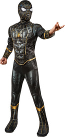 Spider-man No Way Home Black Gold Suit Boys Costume 1