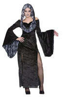 Spirited Black Widow Dress Adult Costume UK Size 10-14 1