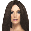 Star Style Wig Long Brown Straight Adult 44cm Fantasy Costume Hair 2