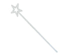 Star Wand White Glitter Fairy Costume Accessory 1