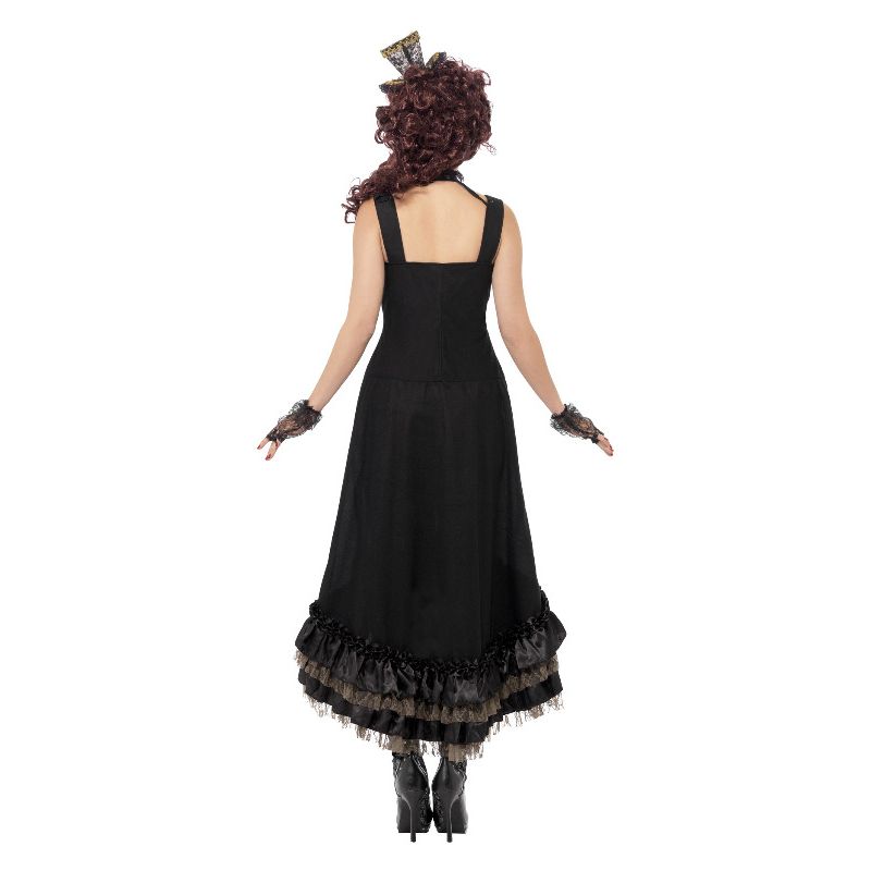 Steam Punk Vamp Costume Black Adult_2