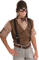 Steampunk Aviator Kit Brown Hat Googles 1