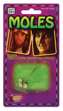 Stick on Moles with Hair Holy Moly Pack of 3 1