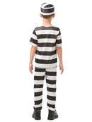 Striped Prisoner Boys Costume 4