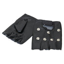Studded Punk Gloves Costume Accessory 1