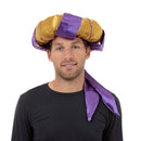 Sultan Hat Purple Gold Arabian Head Dress 1