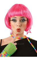 Super Model Wig Hot Pink 1