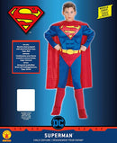 Superman Costume Deluxe Muscle Chest Kids 8