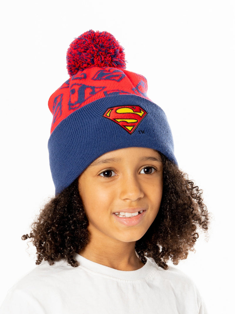 Superman Kids Beanie DC_2