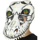 T Rex Skull Mask Kids White 1