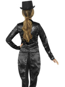 Tailcoat Jacket Adult Black Sequin 4