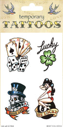 Tattoos Good Luck Theme General Jokes Unisex 1