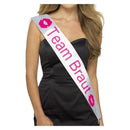 Team Braut Sash Adult White 2