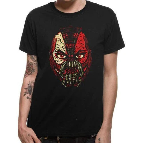 The Dark Knight Bane Face T-Shirt Batman DC Adult_1