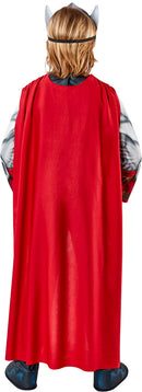 Thor Costume Kids Marvel Avengers Jumpsuit Cape 3