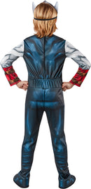 Thor Costume Kids Marvel Avengers Jumpsuit Cape 4