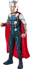 Thor Costume Kids Marvel Avengers Jumpsuit Cape 1