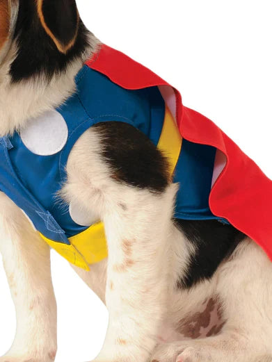 Thor Pet Costume Marvel Avengers 3 rub-580068S MAD Fancy Dress
