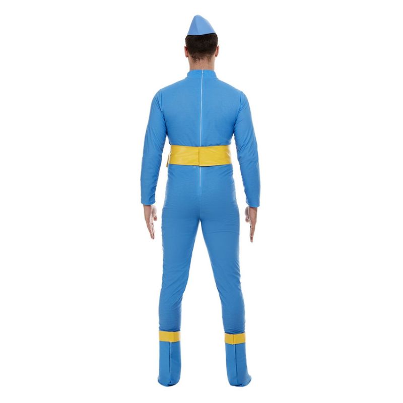 Thunderbirds Scott & Virgil Deluxe Costume Blue Adult_2