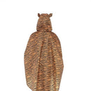 Tiger Party Poncho Adult Orange Black with Drawstring Bag 3
