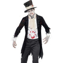 Till Death Do Us Part Zombie Groom Costume Adult Black White 1