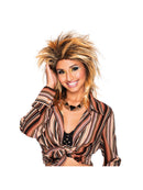 Tina Turner Wig Foxy Rocker Gold Hair 1