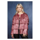 Tinsel Festival Jacket Fever Adult Pink 2