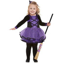 Toddler Pretty Star Witch Costume Purple 1