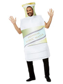 Tonic Bottle Costume Adult White All In One 2