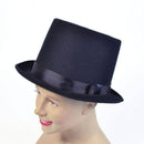 Top Hat Black Wool Felt Adult Circus Master 2