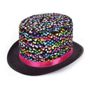 Top Hat Black with Multi Sequins 1