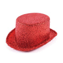 Top Hat Red Lurex Hats Unisex 1