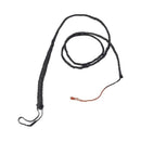 Toy Costume Long Bull Whip Black 6ft 2
