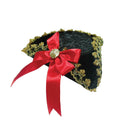 Tricorn Mini Hat + Red Bow Hats Unisex 1