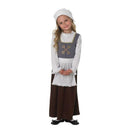 Tudor Girl Costume Dress with Apron 1