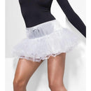 Tulle Petticoat Adult White With Bow Detail Dress Up Accessory 1