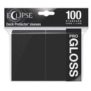 Eclipse PRO Gloss Standard Card Sleeves Jet Black 100 Card Sleeve 1