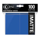 Eclipse Matte Standard Card Sleeves: Pacific Blue (100) 1