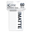 Eclipse Matte Small Card Sleeves: Arctic White (60) 1