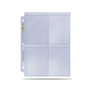 4-Pocket Secure Platinum Toploader Pages: 3-Hole 1