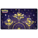 Ultra PRO - Abra Evolutions Stitched Officially Licensed Pokemon Cards Playmat, Collectible Trading Tabletop Card Game Protection Accessory Abra Kadabra Alakazam Themed Gaming Surface playmat 1