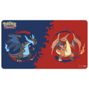 Pokemon Mega Charizard X and Mega Charizard Y Playmat Gaming Accessory by Ultra Pro 1