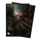 MTG Duskmourn 100ct Deck Protector Sleeves Commander Valgavoth Harrower of Souls 1